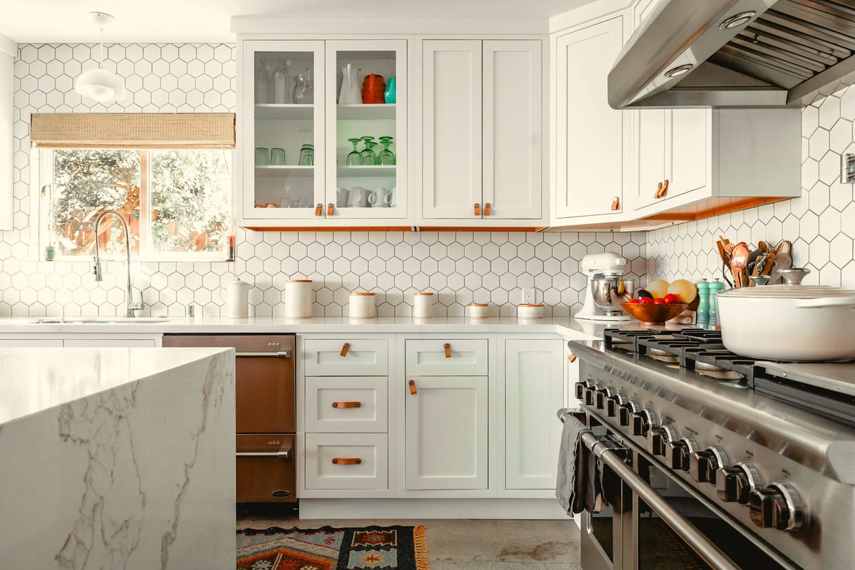 Renovated kitchen after post-construction cleaning in St. Catharines